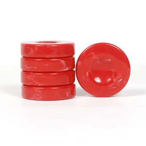 Fichas de Backgammon Personalizadas, Resina Brillante con Acabado Perlado, Artesanía AL MALIK - Product Image 2