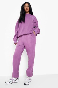 Ensemble décontracté en maille pour femme : survêtement deux pièces chic d'automne avec haut à manches longues et pantalon large - Product Image 6