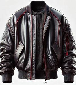 Hot selling new OEM custom leather sleeve letterman <b>Winter</b> <b>Jackets</b> embroidered varsity <b>jacket</b> for men at Wholesale <b>Cheap</b> price - Product Image 5