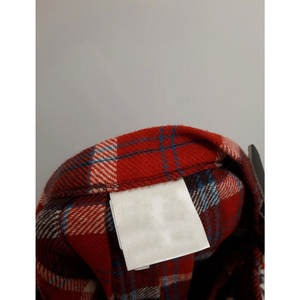 ชุดสจ๊วตสีแดง/น้ำเงินสำหรับผู้หญิงกระโปรงยาวลายตารางลายตาราง - Product Image 6