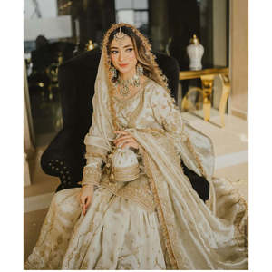 Designer <b>Wedding</b> Apparel Party Wear <b>Top</b> Bottom Dupatta - Product Image 2