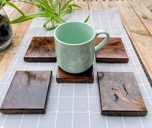 Sous-verres en bois de qualité supérieure, sous-verres en bois massif, sous-verres en bois d'acacia, sets de table – Prix très compétitif - Product Image 2
