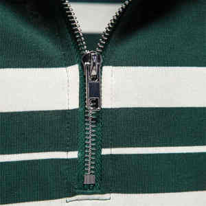 Nouveaux Polos en Coton 2026 pour Hommes à Manches Longues Grande Taille Style Baseball Rayé Respirant - Product Image 2