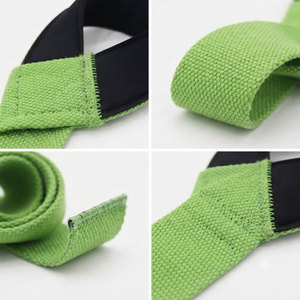 Comfortable Cotton Fabric Weightlifting <b>Straps</b> Palm Support Hand Protection Gear Lightweight Wholesale Cheap Price Wrist <b>Straps</b> - Product Image 3