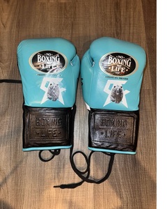 Professional Canelo No Boxing No Life Real Cowhide Leather MMA Training Boxing <b>Gloves</b> Lace-Up Wrist Support Lightweight - Product Image 1