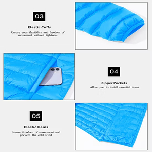 Hot Sale Outerwear Casual Thick Filling <b>Jackets</b> Windproof Outdoor Sports Clothes Low MOQ Factory Price Custom Made Puffer <b>Jacket</b> - Product Image 4