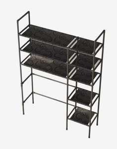 Over Toilet Storage Shelf Floor Standing Bathroom Organizer <b>Rack</b> No Drill Space Saver Toilet Storage Shelf Stand - Product Image 1