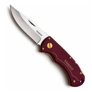 Cuchillo de Hoja Fija Hecho a Mano SHARP POINT TRADES, Estilo Sheepsfoot, Borde Recto, Mango de Cuero, Grado Industrial, Grosor de 0.5mm, TST-A-621 - Product Image 6