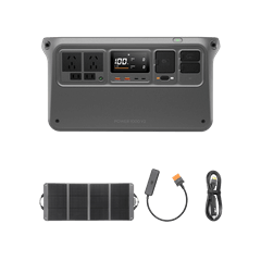 Combo panneau solaire pliable DJ Power 1000 V2 120W
