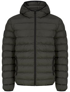 Premium Quality Unique Design Solid Color <b>Men</b> Casual Plain Dyed Jackets Hot Selling Full Sleeve <b>Men</b> Puffer Jackets - Product Image 1