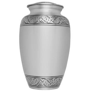 Urna Funeraria Negra con Diseño de Traje de Cartas Plateado, Hecha a Mano, para Adultos, Suministros Funerarios, Urna de Cremación en Venta - Product Image 3
