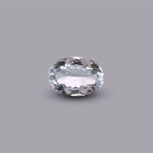 Premium 4.4 Carat Sky Blue Aquamarine Oval Cabochon Loose Gemstone for Fine Jewelry - Product Image 1