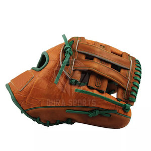Custom Genuine Leather <b>Baseball</b> Gloves For Adult And Youth Players Soft Comfortable <b>Baseball</b> Mitts For Training - Product Image 3