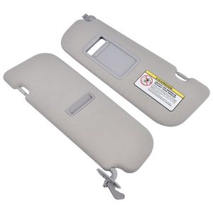 Hyundai Elantra MD 2011-2015 Sun Visor Pair Left and Right Gray Wind & Bug Deflectors-852103X000TX 852203X000 - Product Image 3