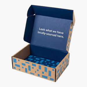 Custom <b>Large</b> Brown Corrugated <b>Box</b> For Mobile Phone Packaging Wholesale Cardboard Shipping Cartons - Product Image 1