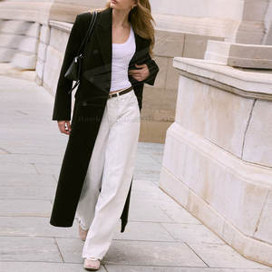 Abrigo Largo de Invierno para Mujer de Alta Calidad, Largo, de Lona, Transpirable, Informal, en Oferta - Product Image 3