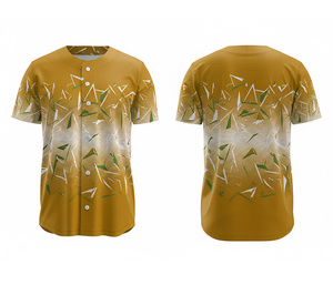 Camiseta de Béisbol Sublimada con Logotipo y Número Personalizados |   Base de Poliéster Transpirable - Product Image 4