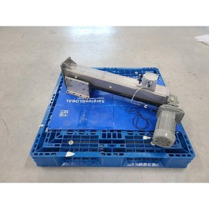 TSUBAKI EMERSON LINIPOWER JACK JWB025DRH7.41UG1-TK <b>Worm</b> <b>Gear</b> Screw Jack Used As Is Legacy Semiconductor Equipment Parts - Product Image 2