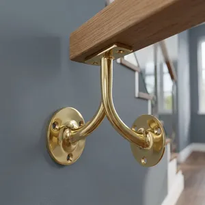 Soporte de Pasamanos de Latón Más Vendido con Acabado Duradero para Uso en Hogares, Hoteles, Oficinas y Edificios Disponible al Mejor Precio - Product Image 2