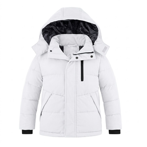 High Quality ODM Winter Hooded <b>Zipper</b> Breathable Bombar <b>Jackets</b> Coat 2026 Fashion - Product Image 6