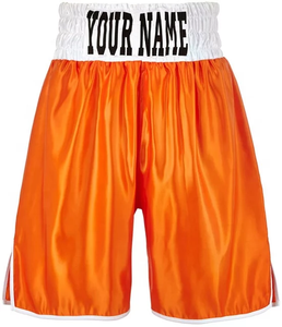 Shorts d'entraînement de boxe Muay Thai et MMA pour adultes unisexes, durables, en polyester 100% - Product Image 3