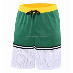 Pantalones Cortos Deportivos para Hombre, Cintura Media, Sublimados, Hasta la Rodilla, Ecológicos, de Poliéster/Algodón, Secado Rápido, Transpirables, Proveedor Mayorista - Product Image 3
