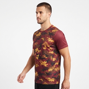 Camiseta Deportiva Sublimada para Hombre, Diseño Personalizado, 100% Poliéster, Transpirable, Absorbe la Humedad, Manga Corta para Entrenamiento - Product Image 3