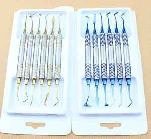 Titanium Gold Coated Dental Composite <b>Resin</b> Filling Spatulas <b>Kit</b> Sale High Temperature Steel Medical Incubator By Grip Surgical - Product Image 1