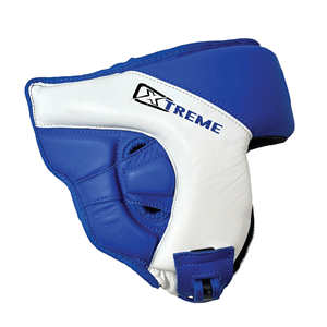 หมวกนิรภัยสำหรับชกมวยระดับมืออาชีพ - อุปกรณ์ป้องกันพร้อมหนังแท้ ปรับได้ด้วยสายรัดแบบตะขอเกี่ยว สำหรับผู้ใหญ่ทุกเพศ - Product Image 6