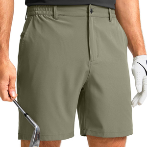 Pantalones cortos de golf de corte moderno para hombre, tela elástica, absorbe la humedad, transpirable, cómodo, diseño elegante para hombre - Product Image 4