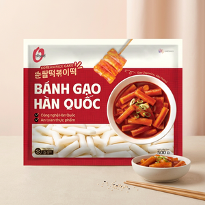 Gâteau de riz coréen réfrigéré 500g - Gâteau de riz réfrigéré O'food - Aliment prêt à consommer, durée de conservation de 6 mois |   Vente en gros, OEM et vente au détail - Product Image 3
