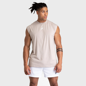Camiseta Deportiva Personalizada al por Mayor para Hombre, Cuello Redondo, Algodón/Poliéster, Transpirable, para Entrenamiento de Baloncesto, Personalizable - Product Image 1