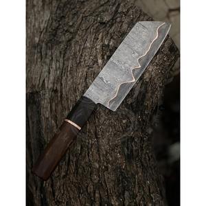 Modern <b>Japanese</b> Professional Kitchen Knives <b>Japanese</b> Nakiri Vegetable <b>Cleaver</b> 67 Layers Steel Copper Damascus Kitchen Chef Knife - Product Image 1