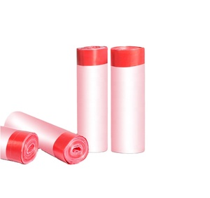 Práctico y barato Hanpak cocina cubo de basura revestimientos plástico cordón cierre bolsas de basura en rollo Vietnam - Product Image 2