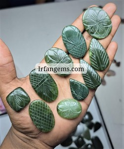 100%Natural Nephrite Jade Wholesale Price Cabochon Lot Handmade Mix Shape Size Nephrite Jade Jewelry Making Stone Nephrite Jade - Product Image 4