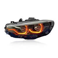 JY para BMW Serie 4 F32 Faro Delantero F36 F80 LED Blanco-Amarillo 6000K Luces de Circulación Diurna Versión V2 Plug and Play