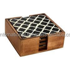 Posavasos con forma cuadrada para la madre de la perla, posavasos para el hogar, hotel y restaurante, nuevo diseño, venta al por mayor - Product Image 6