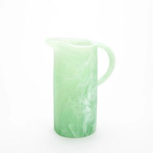 Resin Jug with Handle for Home Dining Table Use Stylish Design Eco-Friendly Microwave Safe for Water and Beverage Serving - Product Image 2