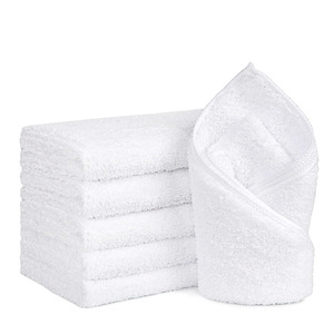 Ensemble de serviettes en coton à motifs géométriques, rectangulaires, jacquard, doux pour la peau, pour usage domestique - Product Image 2