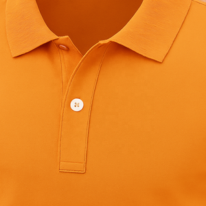 Polo homme en coton à manches courtes, t-shirt décontracté respirant pour l'été, coupe ajustée, confortable, élégant et décontracté - Product Image 3