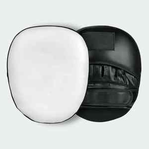 Guantes de Boxeo Profesionales y Almohadillas de Entrenamiento de Cuero Dorado para Kickboxing, Venta al Por Mayor - Product Image 6