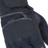 Gants de moto unisexes Alpha Racing en cuir toutes saisons, résistants à l'eau, respirants, compatibles avec les écrans tactiles, antidérapants