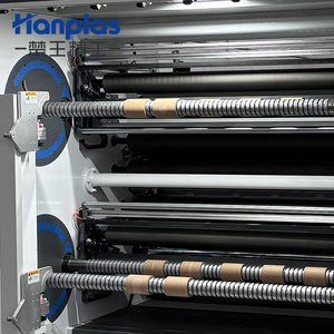 HP-1600H 600 m/min 4 arbres sans arbre chargeur automatique feuille d'aluminium Film papier refendage et rebobinage Machine - Product Image 3