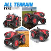 Игрушечный трактор Mahindra OJA RC для детей |   Пультом дистанционно управляемый квадроцикл с управлением через приложение |   Готов к отправке |   Масштаб 1:12 |   2 канала |   Дальность действия 100 м |   USB Type-C