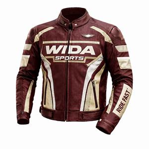 Chaqueta de Motocicleta de Cuero Vacuno Premium de Nueva Llegada con Armadura Extraíble, Transpirable, Equipo de Conducción, Proveedor de Ropa para Motocicleta OEM ODM, Fábrica - Product Image 1