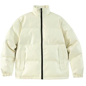 Custom Bubble Warm Goose Padded Winter Waterproof Cropped Ladies Plus Size Hooded Reversible <b>Fur</b> <b>Lined</b> Nylon Bomber <b>Jacket</b> - Product Image 3
