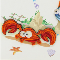 Quilling artisanal, impression numérique, thème floral, forme et motif personnalisés, art papier, cadeaux pour la maison et les entreprises, OEM/ODM Vietnam