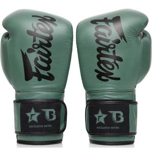 Guantes de Boxeo Profesionales Fairtex Originales de Alta Calidad a Precio de Mayoreo, Gama Apex Completa en Verde y Negro, Elección de los Campeones - Product Image 6