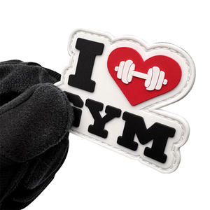 Parche de Goma PVC Personalizado al por Mayor con Logotipo en Relieve, Insignia de Silicona Suave para Gorras, Bolsos, Ropa, Uniformes, Fabricante de Equipo Táctico - Product Image 1