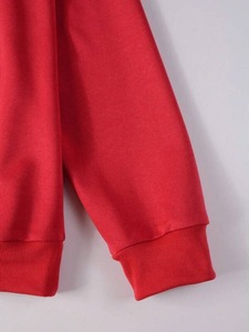 Sweat à capuche pour homme en molleton de coton avec motif en strass, coupe oversize, style streetwear, fabrication sur mesure, approvisionnement en gros - Product Image 2